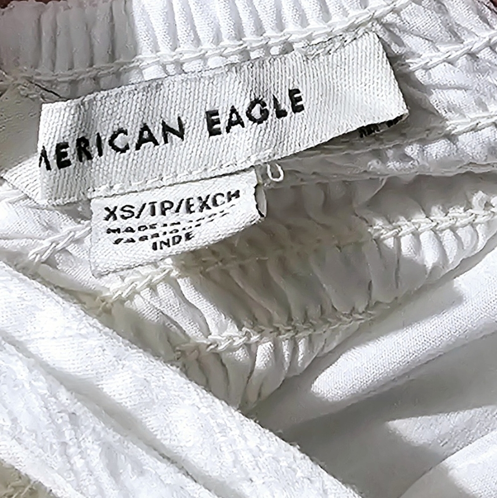 American Eagle Outfitters White Spaghetti Strap Dress Size XS - Picture 7 of 9